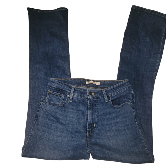 Levi's Classic Blue High Rise Bootcut Jeans 29 - Picture 1 of 3